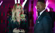 Cameron Diaz and Jamie Foxx in a still from the Netflix film "Back In Action"