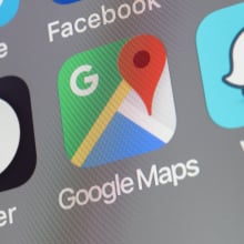 Google Maps and Waze iOS app icons