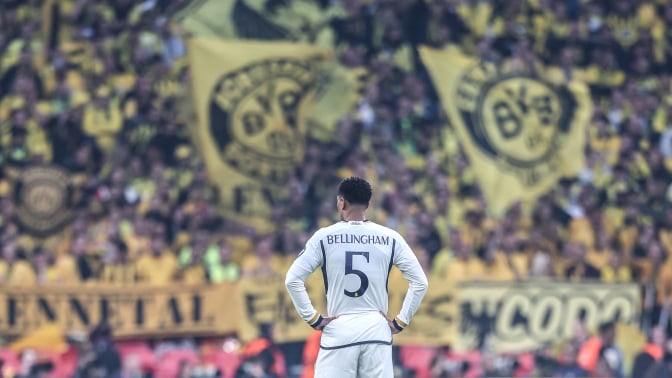 Jude Bellingham during the UEFA Champions League 2023/24 final match