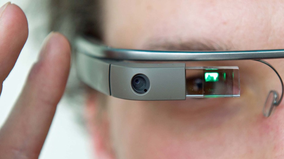 Google AR Glass With Transparent Micro-LED Displays