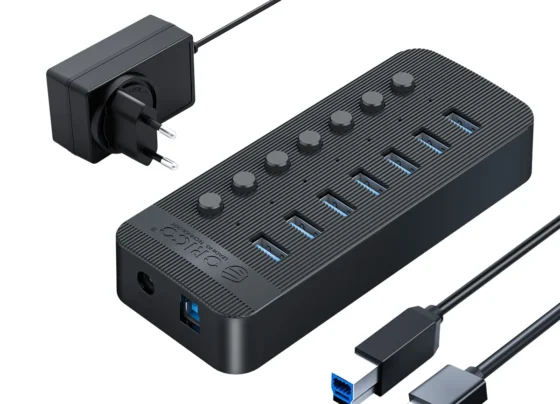 ORICO 7 ports USB 3.0 Hub Charger Power Adapter