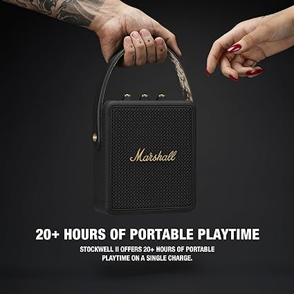 Marshall Stockwell Speaker 20+ hours of portable playing